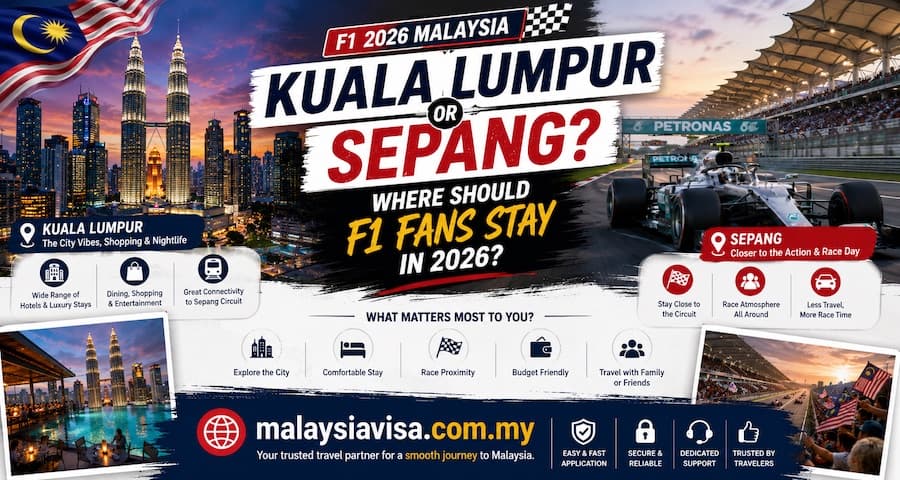 Kuala Lumpur or Sepang? Where to Stay for a Race Weekend at Sepang International Circuit